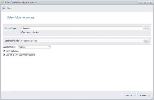 RT DataSource Updater for Crystal Reports (formerly R-Tag)